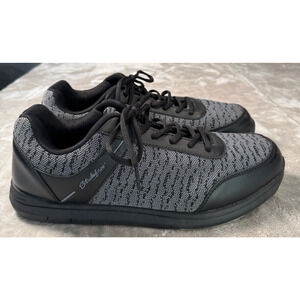 KR Strikeforce Flyer Mesh Black Steel Gray Bowling Shoes Mens 11.5
